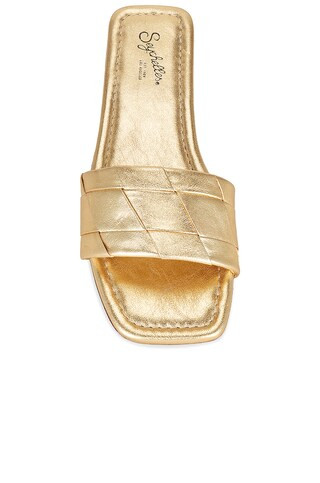 Portland Sandals in Gold Metallic Leather | Revolve Clothing (Global)