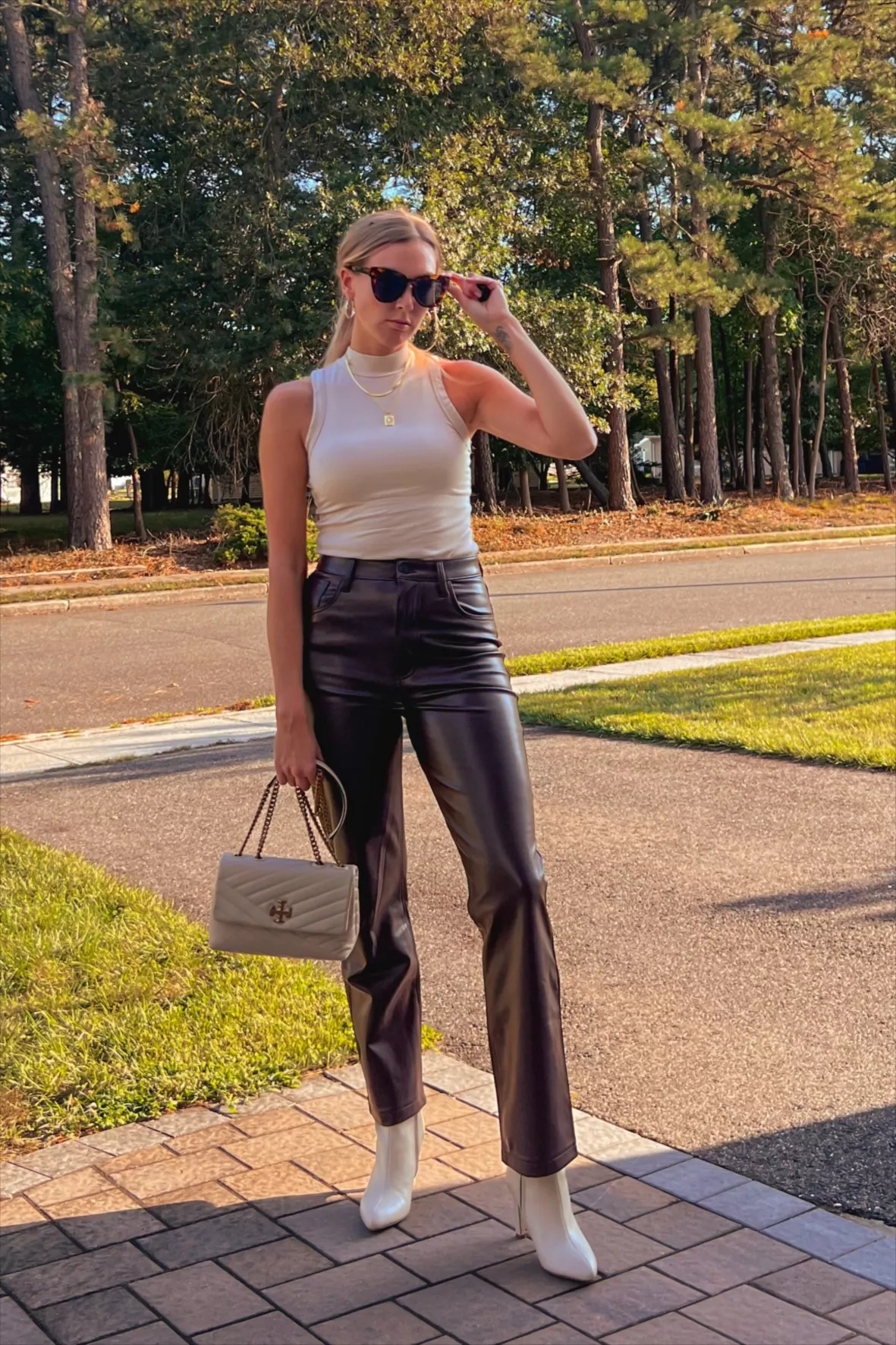 Women Loose Style Leather Pants … curated on LTK