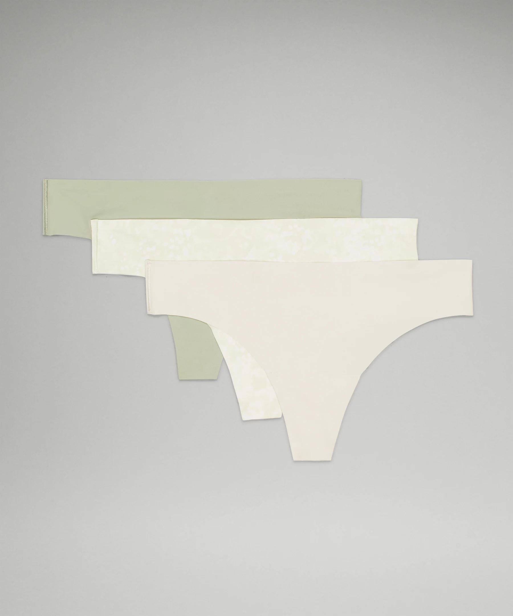 InvisiWear Mid-Rise Thong Underwear 3 Pack | Lululemon (US)