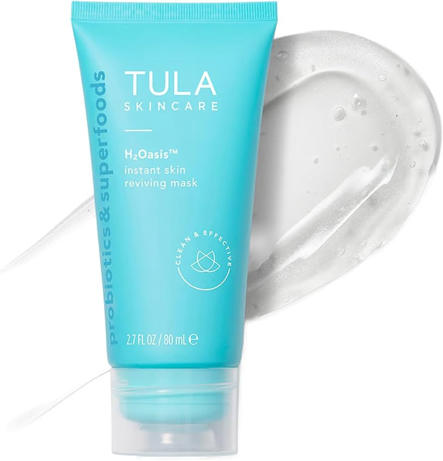 TULA Skin Care H2Oasis Instant Skin Reviving Mask - Hydrating Face Mask, Plumps and Energizes Tir... | Amazon (US)