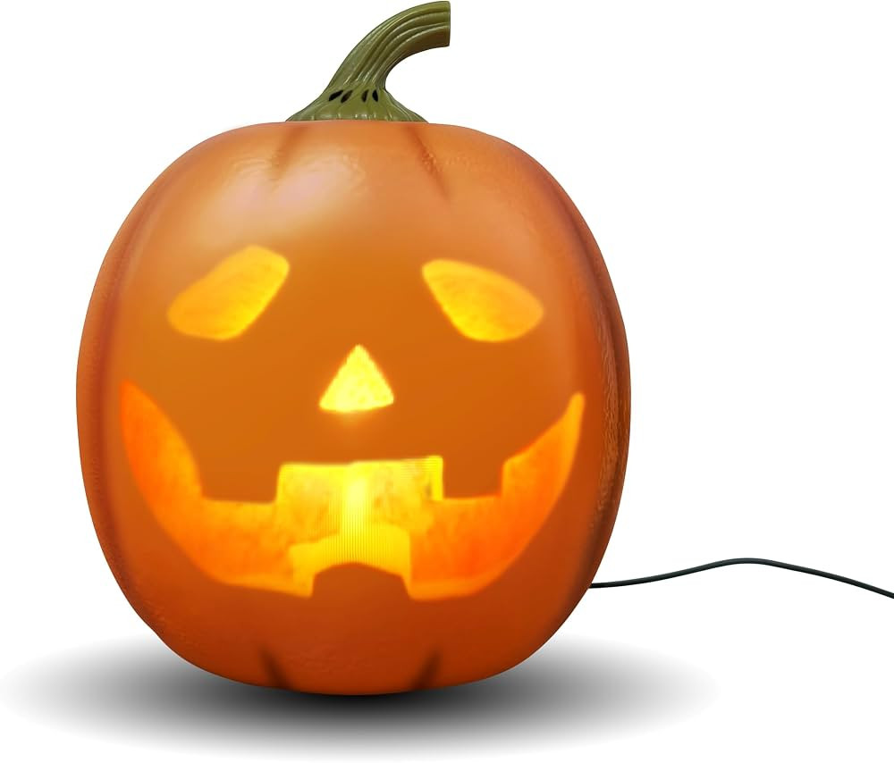 Jabberin' Jack Motion Sensor 12 Inch XL Talking Animated Orange Pumpkin with Built in Video Proje... | Amazon (US)