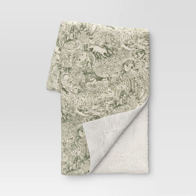 Target/Home/Home Decor/Throw Blankets‎Shop all ThresholdFall Frolic Printed Plush Throw Blanket... | Target