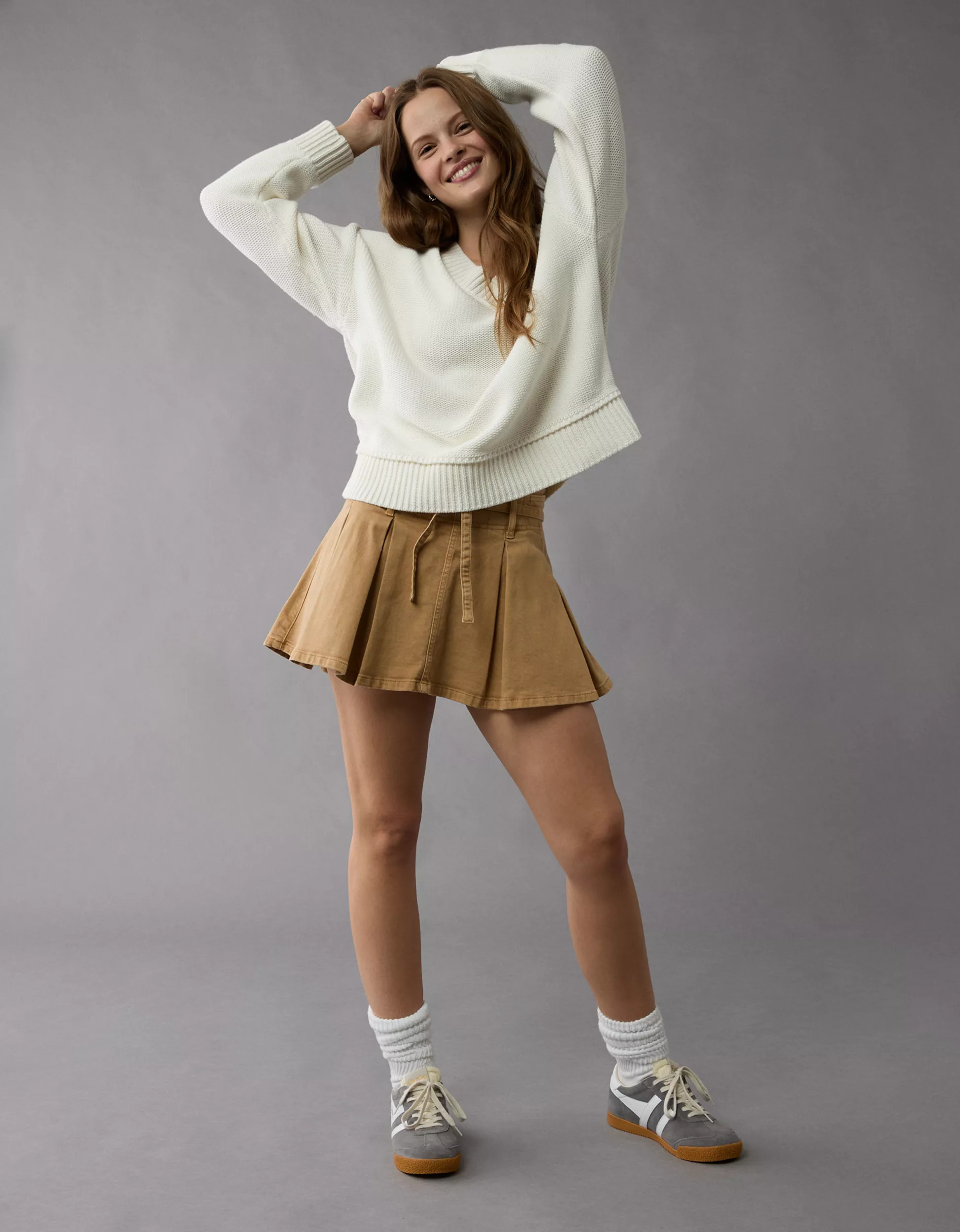 AE Long Weekend V-Neck Sweater | American Eagle Outfitters (US & CA)