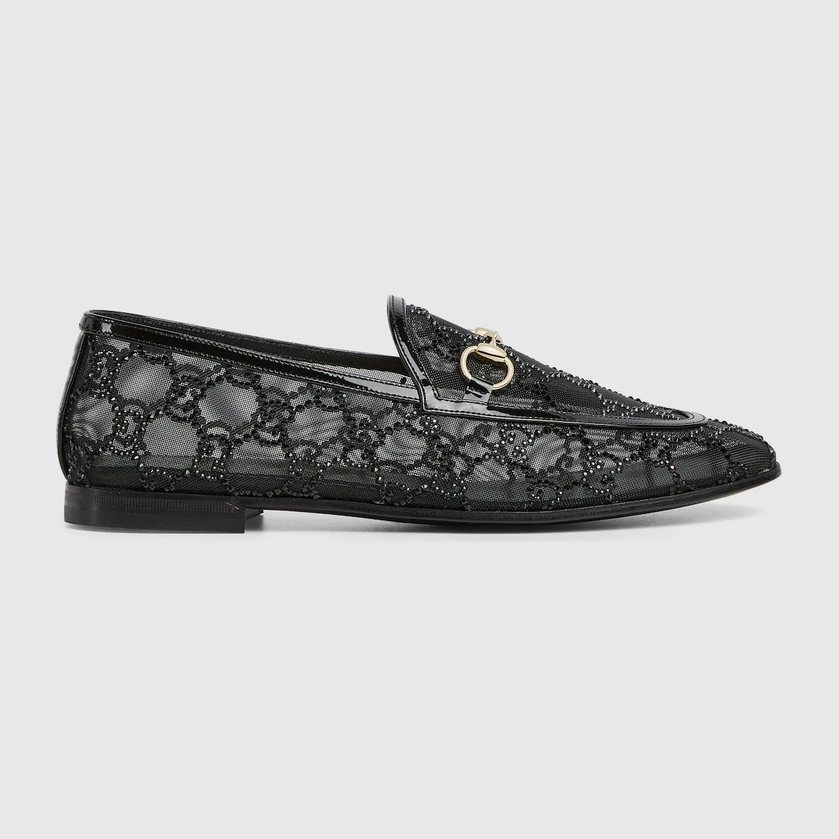 Gucci Women's GG crystal Gucci Jordaan loafer | Gucci (US)