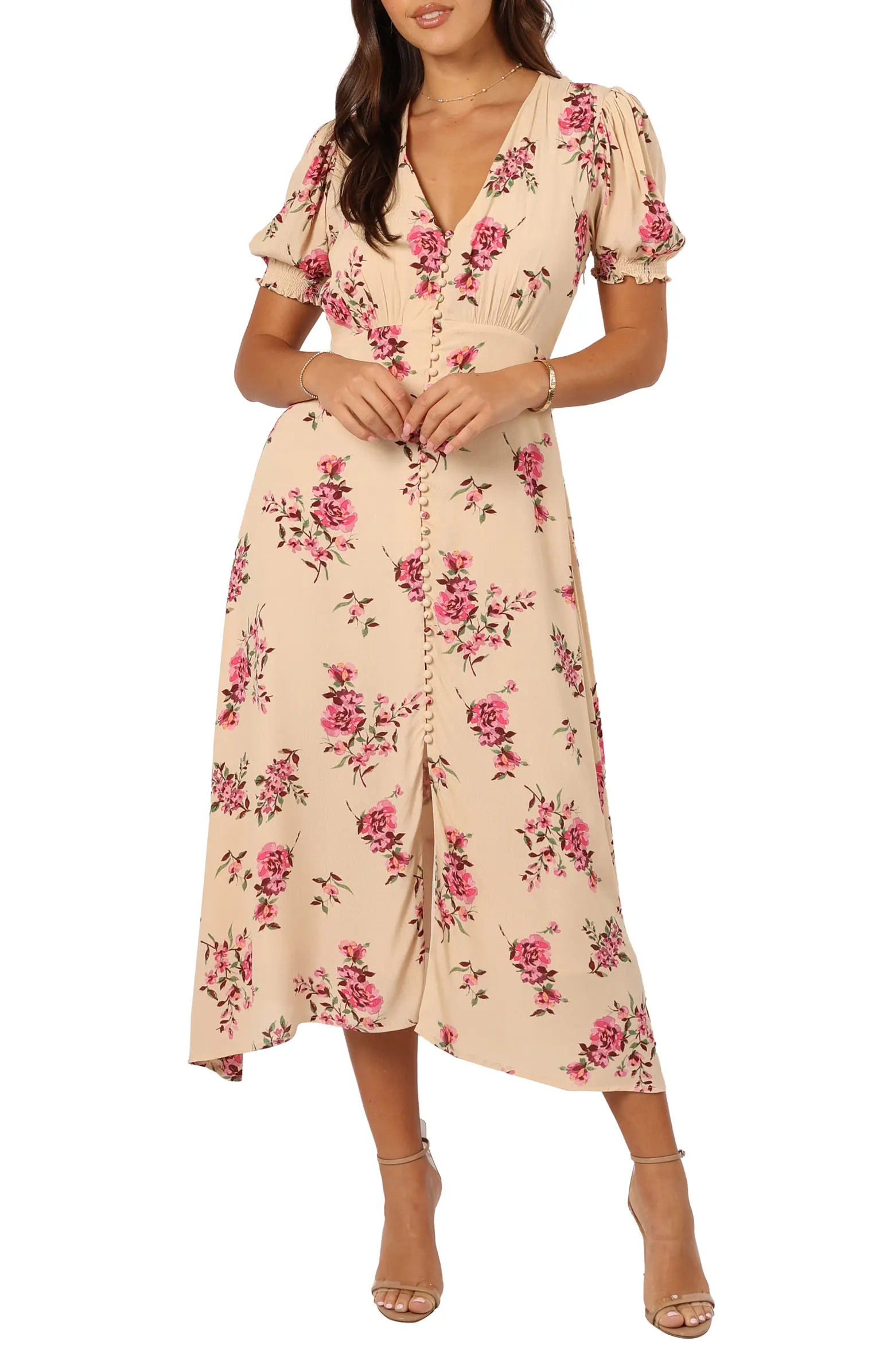 Petal & Pup Logen Floral Midi Dress | Nordstrom | Nordstrom