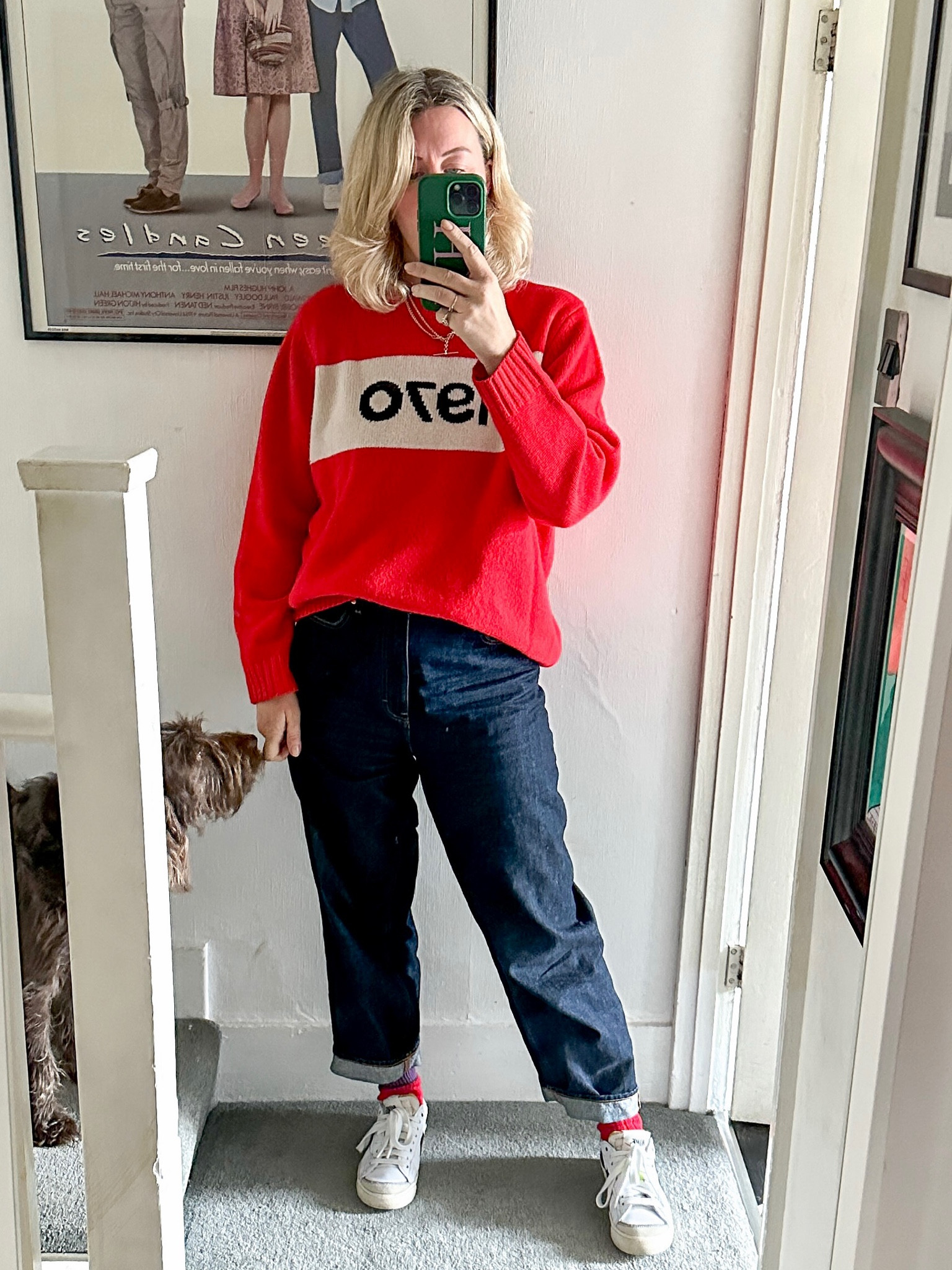 BELLA FREUD ニット Oversized Lux V-Neck Jumper in Grey | Bella Freud – Bella
