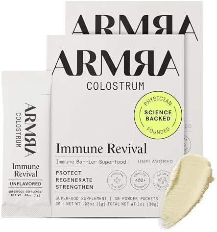 ARMRA Colostrum™ Powder | Unflavored | Gut Health & Bloating | Skin & Hair | Immunity | Keto, G... | Amazon (US)