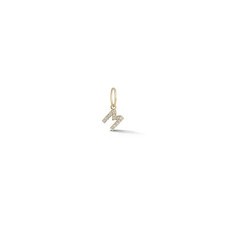 DRD Diamond Initial Charm | Dana Rebecca Designs