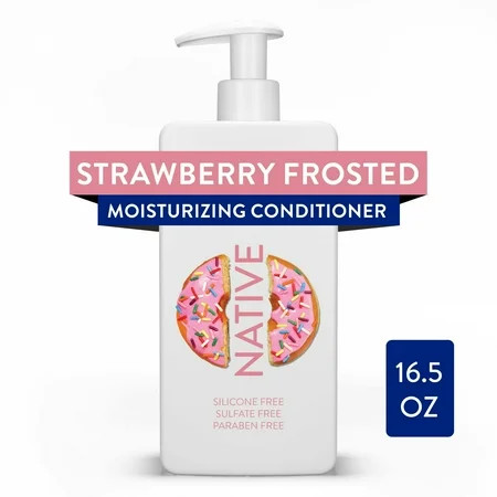 Native Dunkin Strawberry Frosted Moisturizing Conditioner 16.5 oz | Walmart (US)