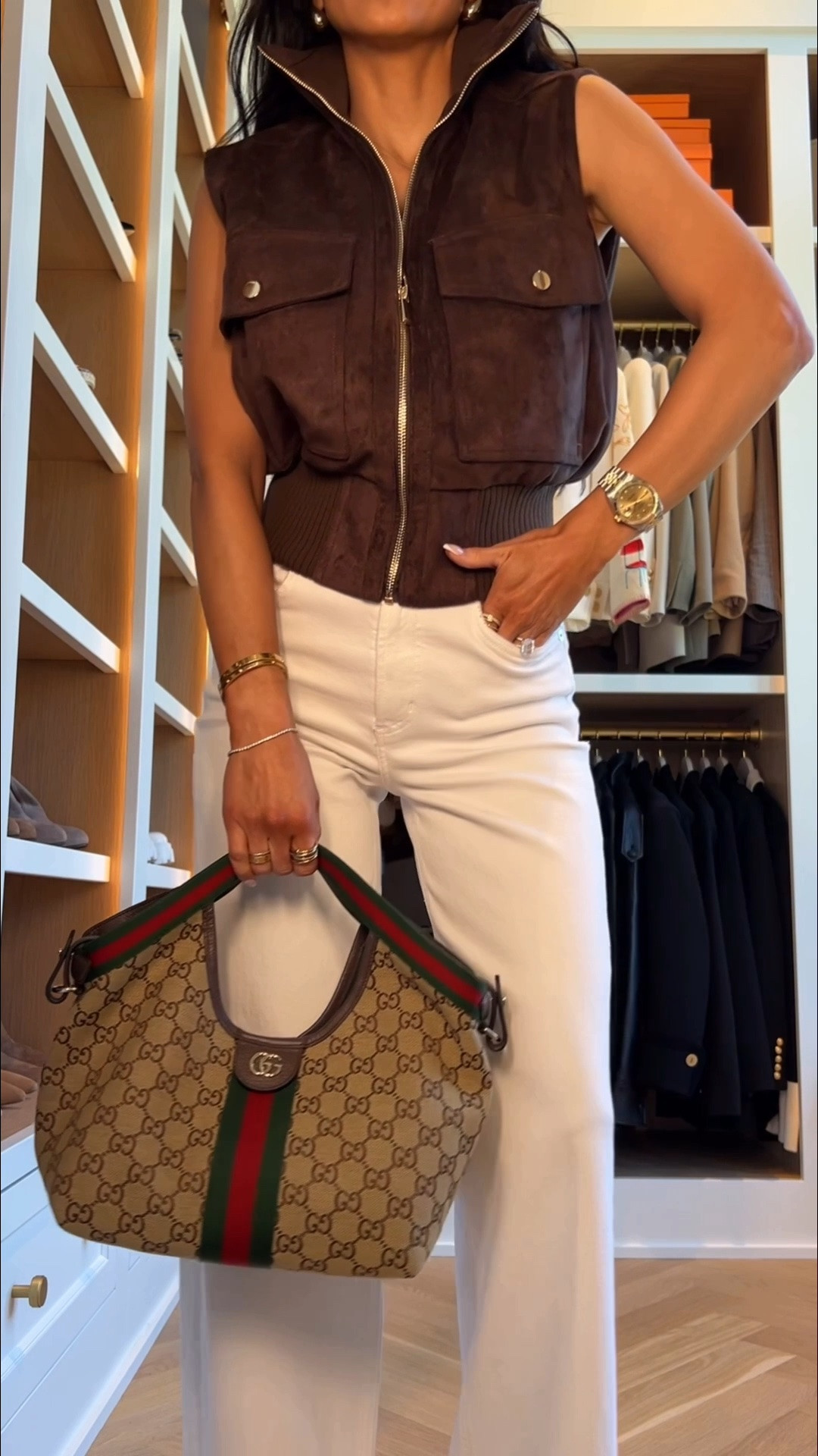 Zara new arrivals for fall
Zara casual jackets under $60
Zara suede vest 
Gucci Giglio small bag

#LTKSeasonal #LTKmomlife #LTKOver40