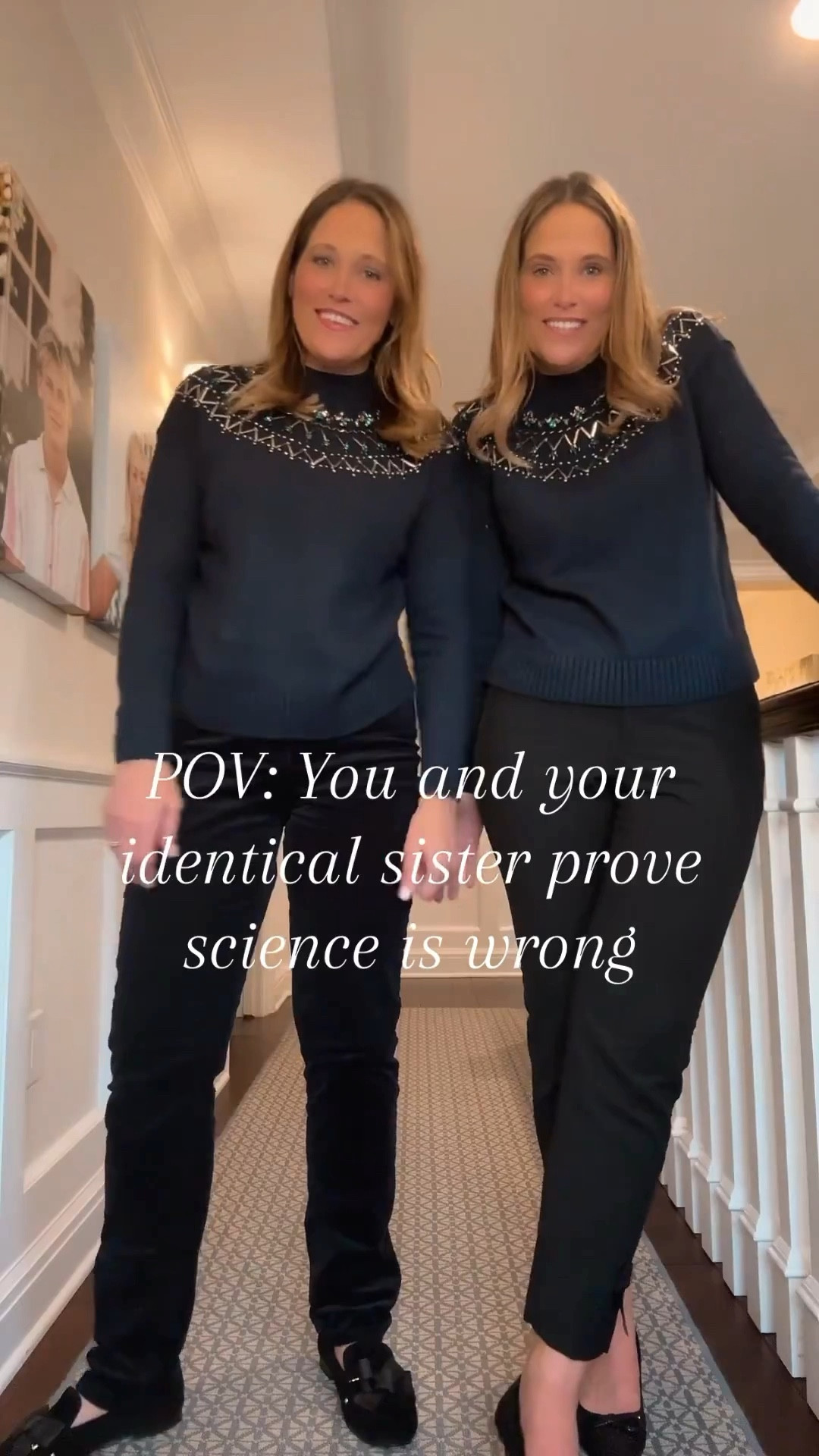 Twins. Twinning. Oops  

#LTKSaleAlert #LTKWatchNow #LTKOver40