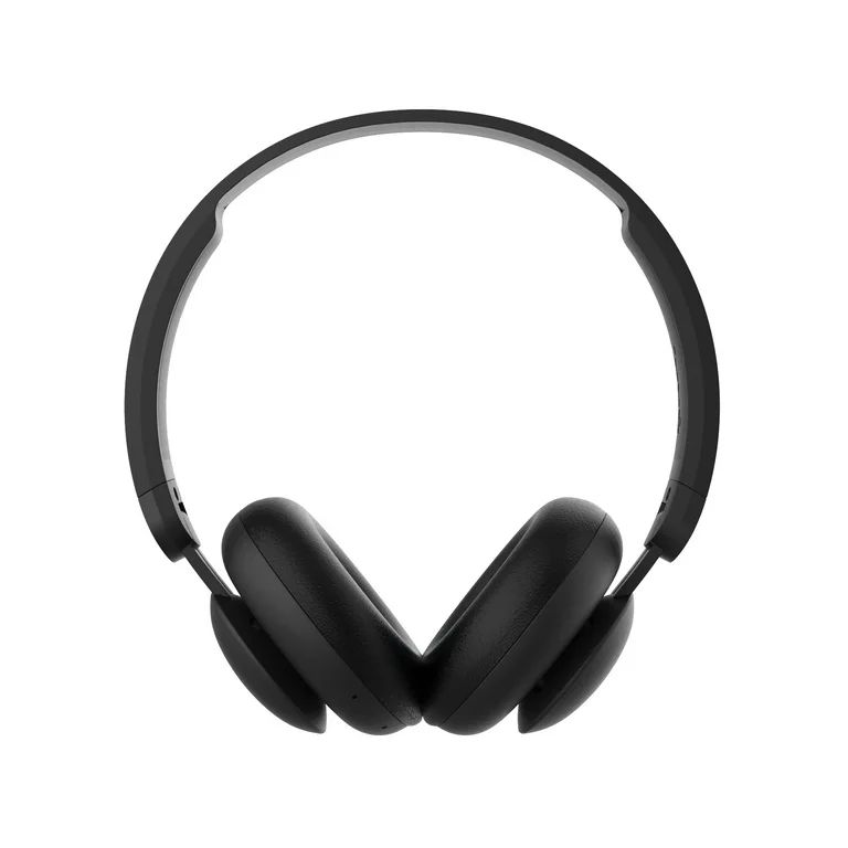 onn. Wireless Bluetooth on-Ear Headphones, Black (New) | Walmart (US)