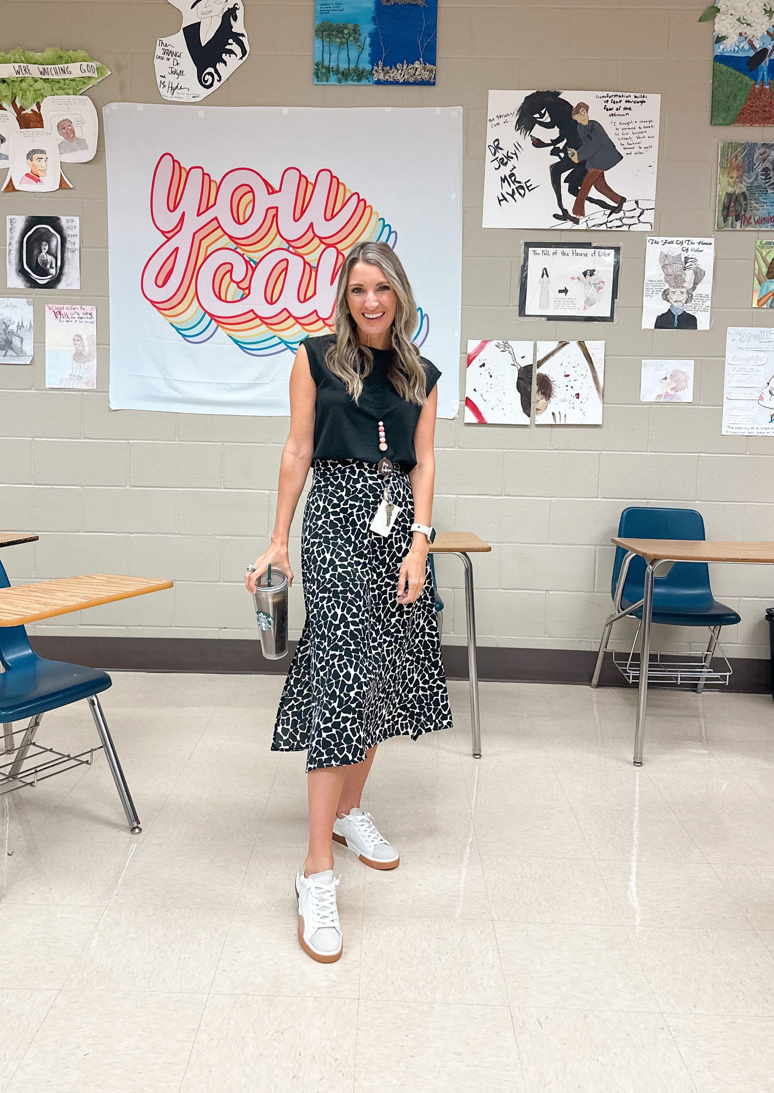 Classroom style! I love this teacher outfit! #teacherstyle

#LTKshoecrush #LTKunder50 #LTKBacktoSchool