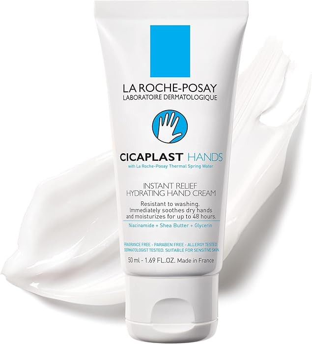 La Roche-Posay Cicaplast Hand Cream, Instant Relief Moisturizing Hand Lotion for Dry Hands, Shea ... | Amazon (US)