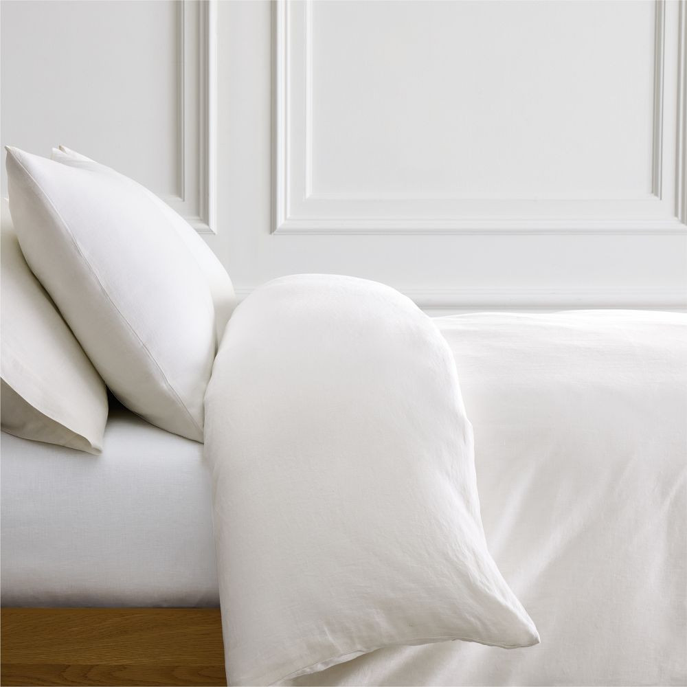 European Flax Linen Duvet Cover & Shams | West Elm (US)
