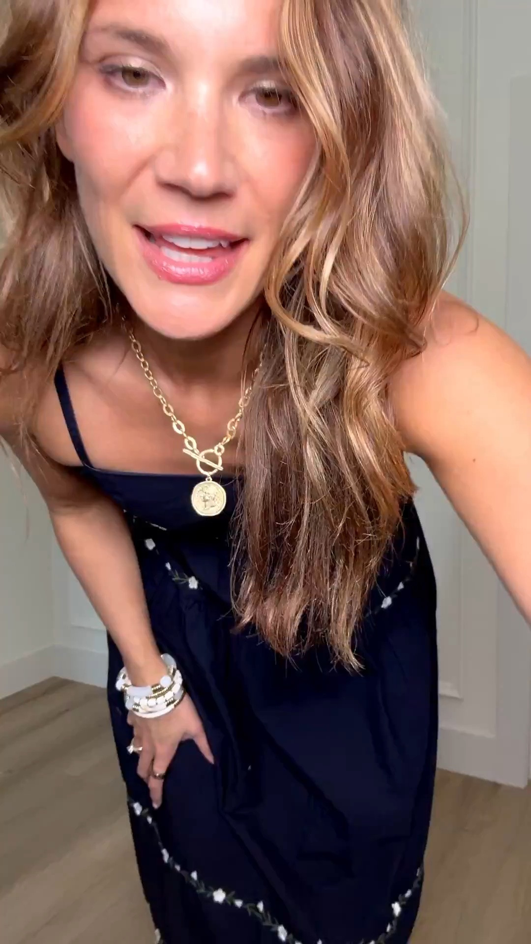 This navy embroidered dress is one of those pieces that feels elevated without being fussy. The delicate embroidered details, flattering silhouette, and classic navy color make it perfect for vacations, summer dinners, bridal showers, or any special occasion on your calendar.

Navy dress, Embroidered dress, Summer dress, Vacation outfit, Resort wear, Wedding guest dress, Feminine fashion, Classic style, Amazon fashion find, Summer event outfit, Midi dress, Tall girl approved, StangandCo

#LTKootd #LTKTravel #LTKTall