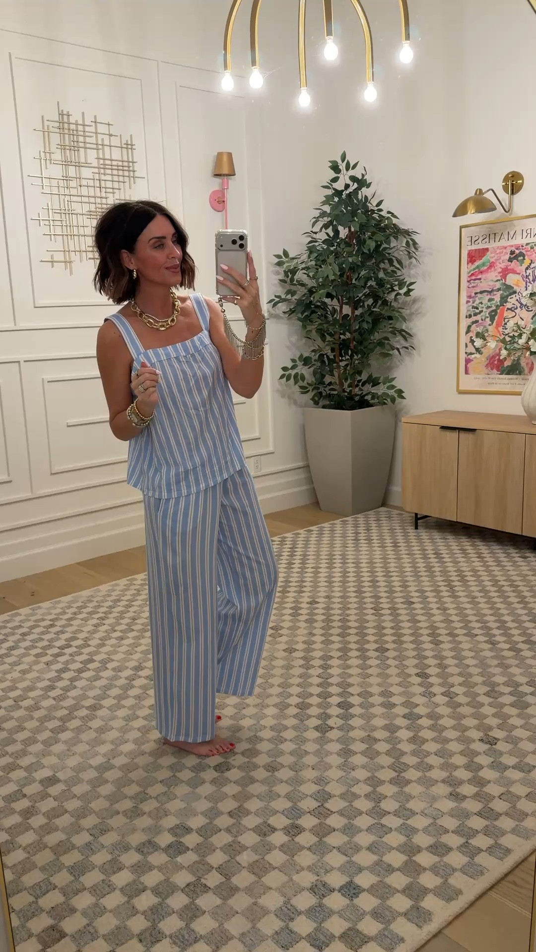 Wide strap cotton pajama set - size M



#LTKTravel #LTKmorningroutine #LTKSeasonal