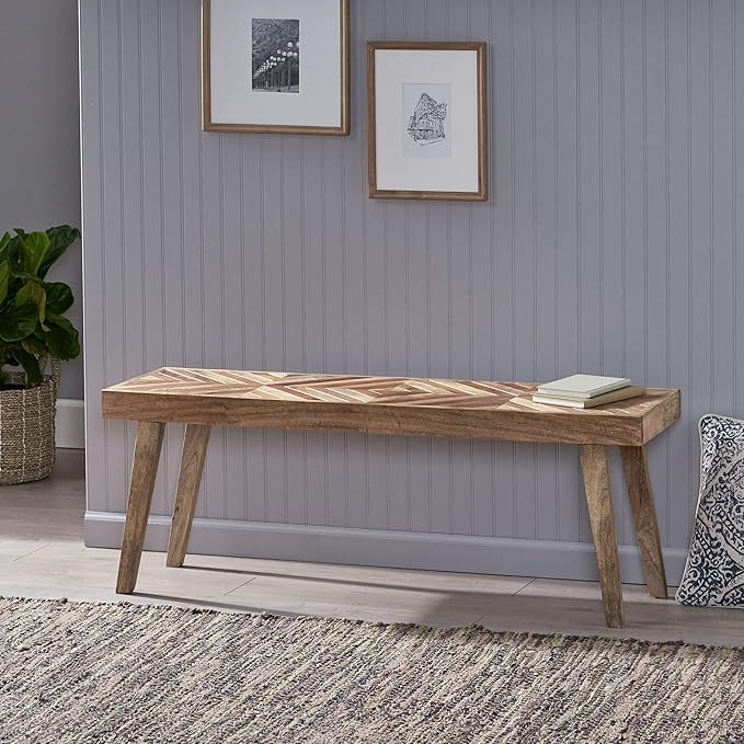 Christopher Knight Home Bench, Natural | Amazon (US)