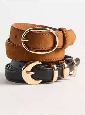 Faux Suede Belts 2 Pack | Torrid (US & Canada)