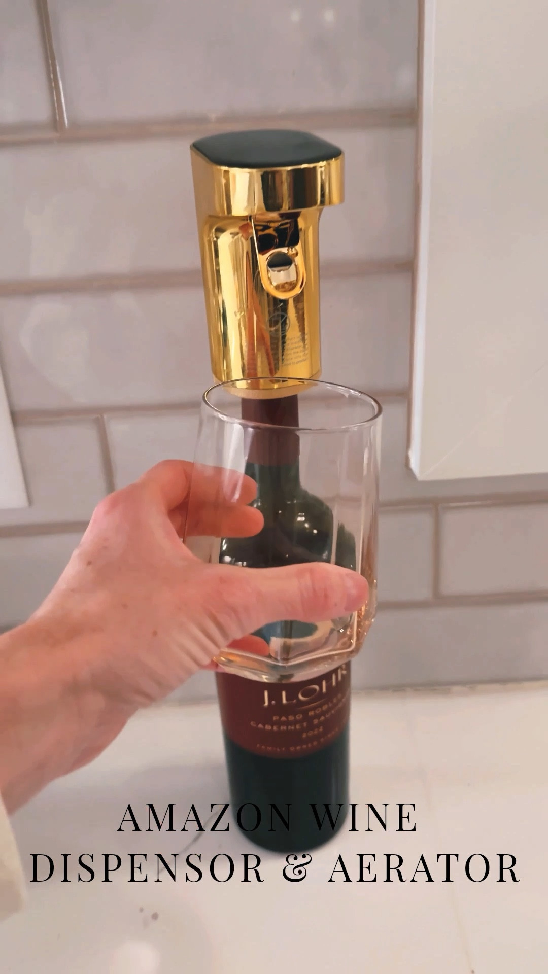 This Amazon wine dispenser and aerator is AMAZING! You can adjust the quantity so it pours the perfect glass and it aerates it in the process 🤍 I can’t wait to use this for entertaining 🍷

#LTKselfcare #LTKfoodie #LTKmomlife