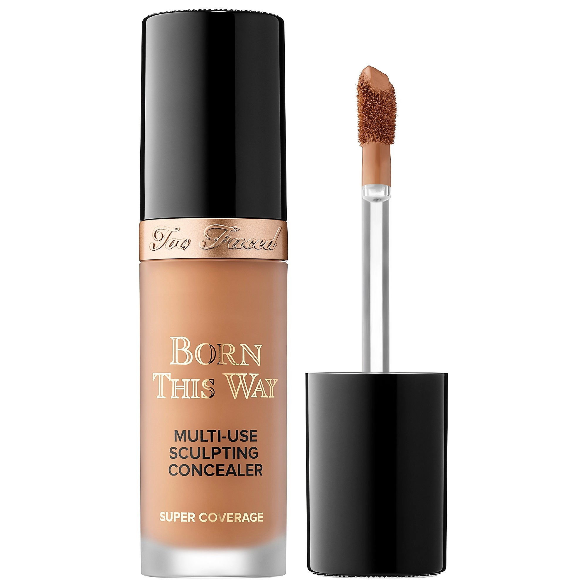 Too Faced Born This Way Super Coverage Multi-Use Concealer with Hyaluronic Acid Chestnut 0.45 oz / 13.5 ml | Sephora (US)