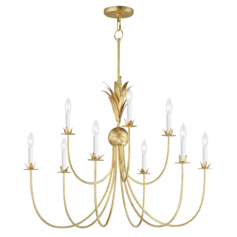 Ashelle 9 - Light Dimmable Classic / Traditional Chandelier | Wayfair North America