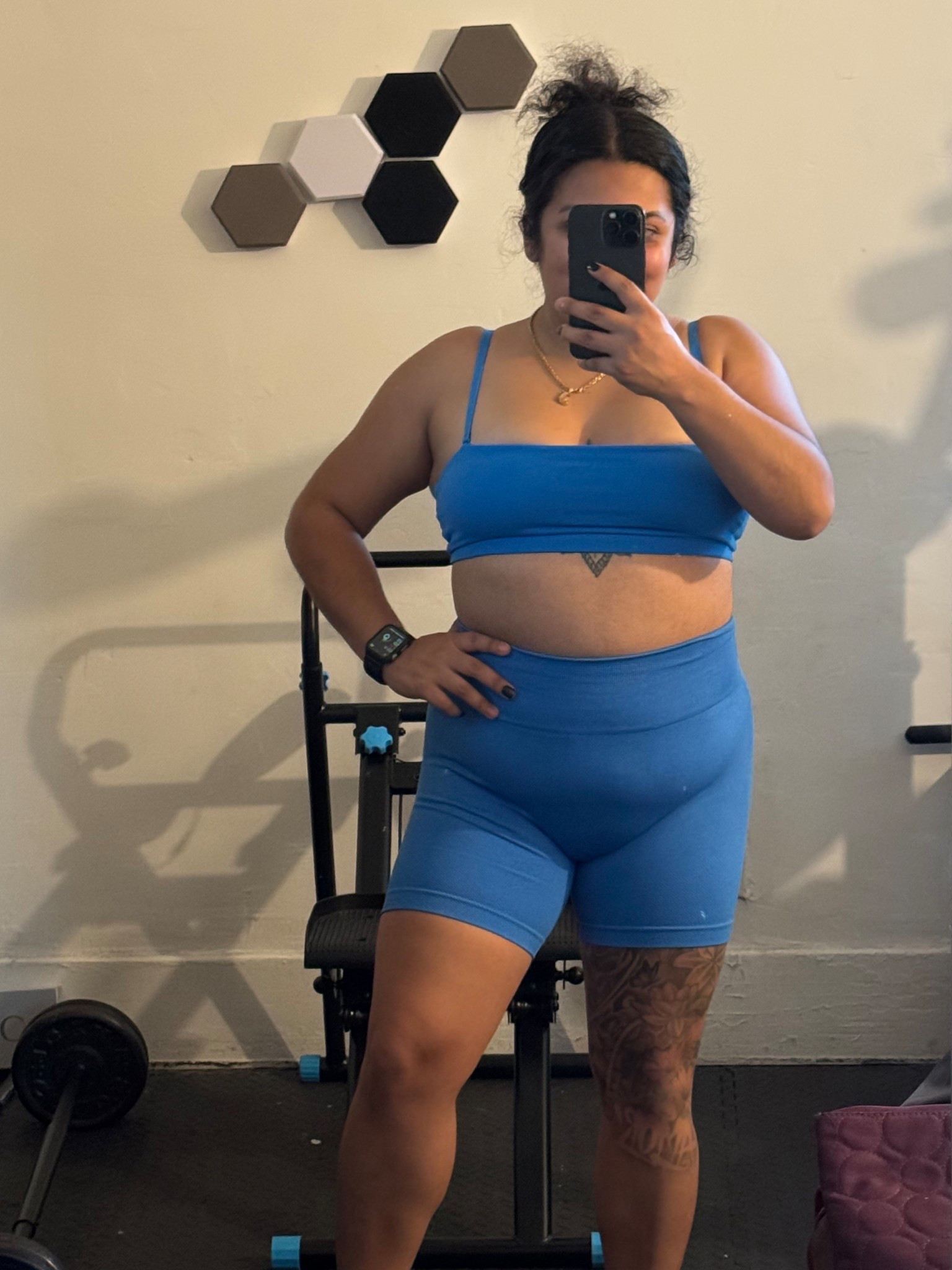 Home gym ootd 

Cute matching set ( sold separately) 

In many colors 

I also have this stepper I’m working my way to 

#ootd #gymootd #amazongymfit #gymfit #fitmom #stepper #merach

#LTKGiftGuide #LTKSeasonal #LTKMidsize