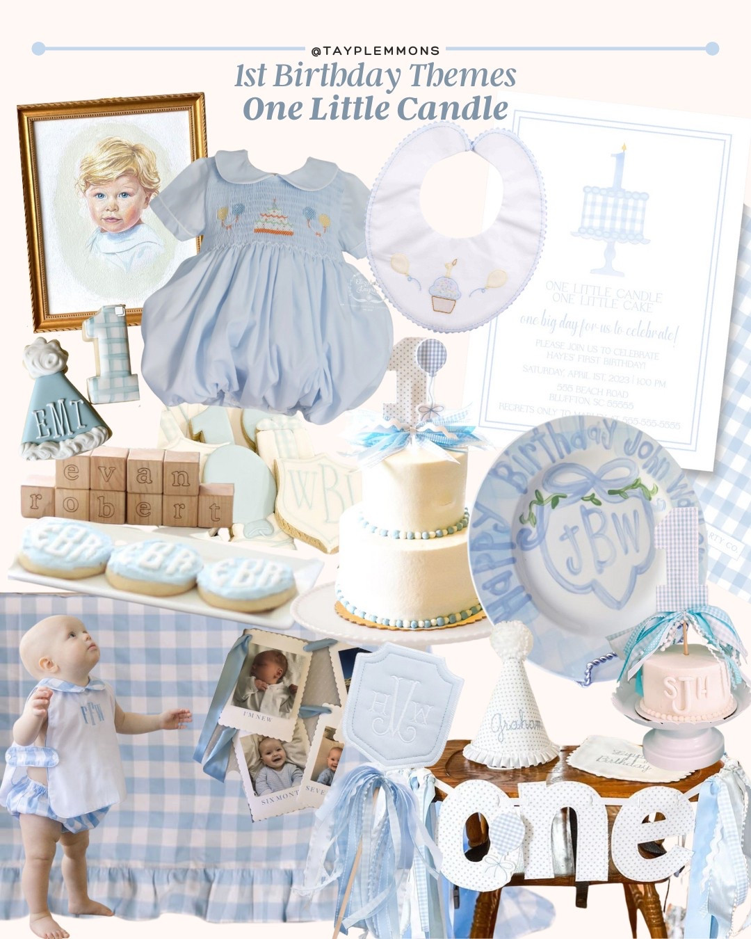 One Little Candle classic baby boy’s first birthday 

#LTKBaby #LTKKids