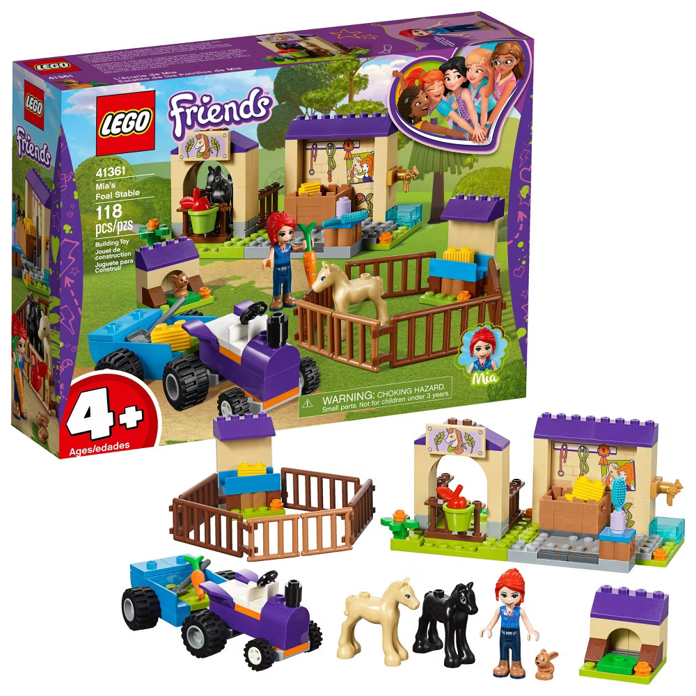 LEGO Friends Mia's Foal Stable 41361 | Target