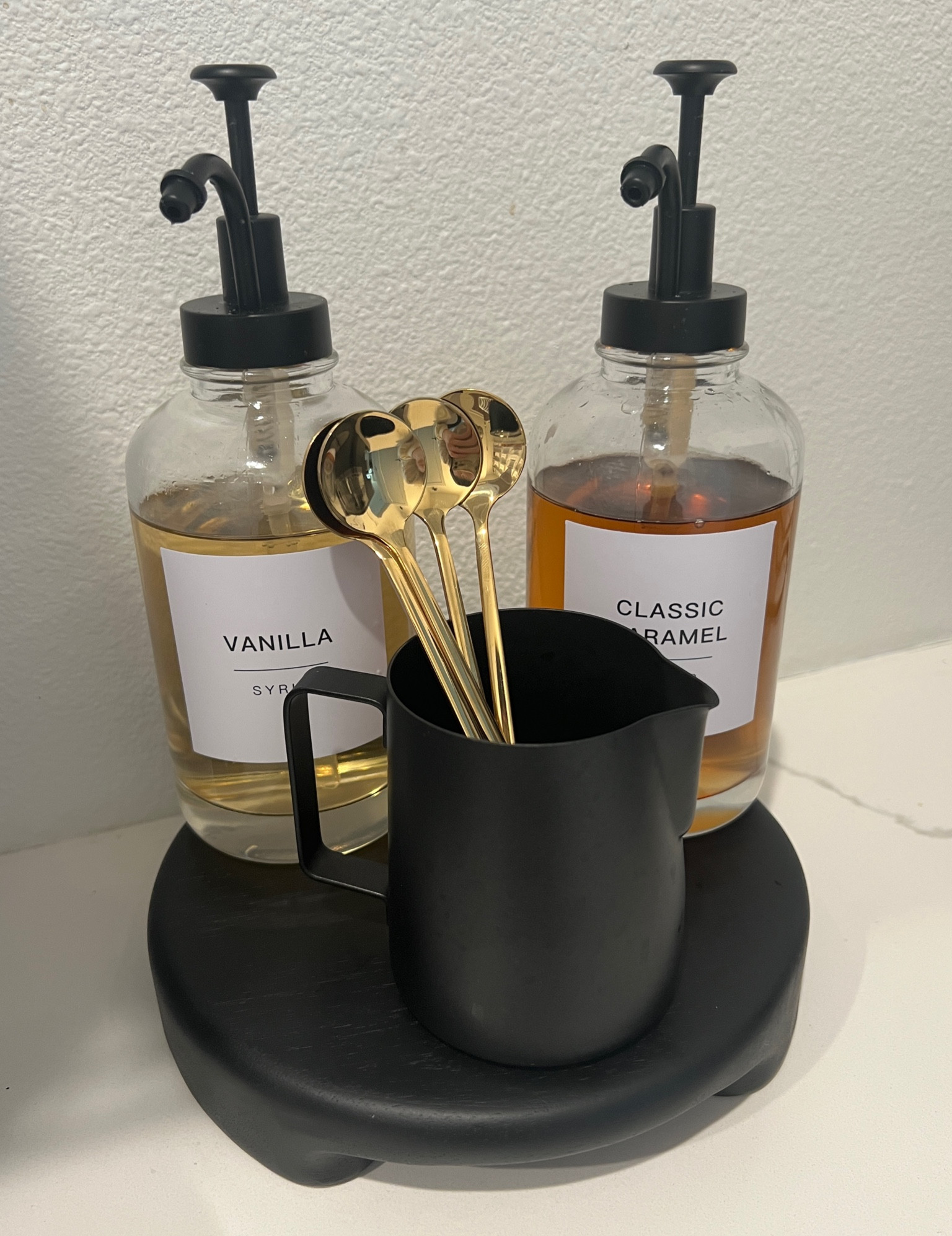 Loving these new  finds for my coffee bar!

Neutral modern styling, burr grinder, espresso spoons, coffee mugs, clear coffee cups, syrup dispensers, frother, electric frother, coffee grounds container, home decor, modern decor, brass decor, gold decor, black decor, white decor, modern kitchen finds, black kitchen, Amazon home on sale, amazon finds, Amazon home, target home, wayfair sale, target home finds.


#newfinds #amazonfinds  #targetfinds #kitchenfinds  #newfinds  #designerinspired #homefinds #homeaccount #interioraccounts #modernaesthetics #homedecor #springrefresh #organicmodern #interiordesign #neutralhomedecor #interior4all  #liketkit #LTKstyletip #LTKhome #momblogger #modernhome  #founditonamazon #amazonfavorites #amazonhomefinds #amazonhome #homerefresh #springdecor #interiordesigner #amazonfinds  #targetfinds #amazonmusthaves #targetessentials 

#LTKstyletip #LTKhome #LTKFind