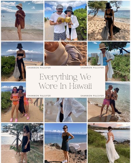 Everything we wore in Hawaii 

#LTKstyletip #LTKtravel #LTKswim