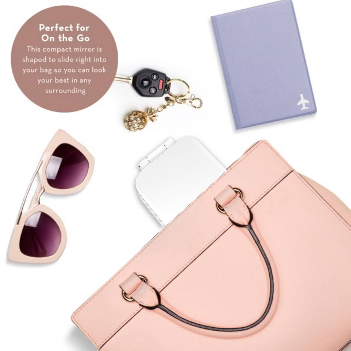 Conair LED Reflection Compact Magnification Compact Makeup Mirror - White | Target