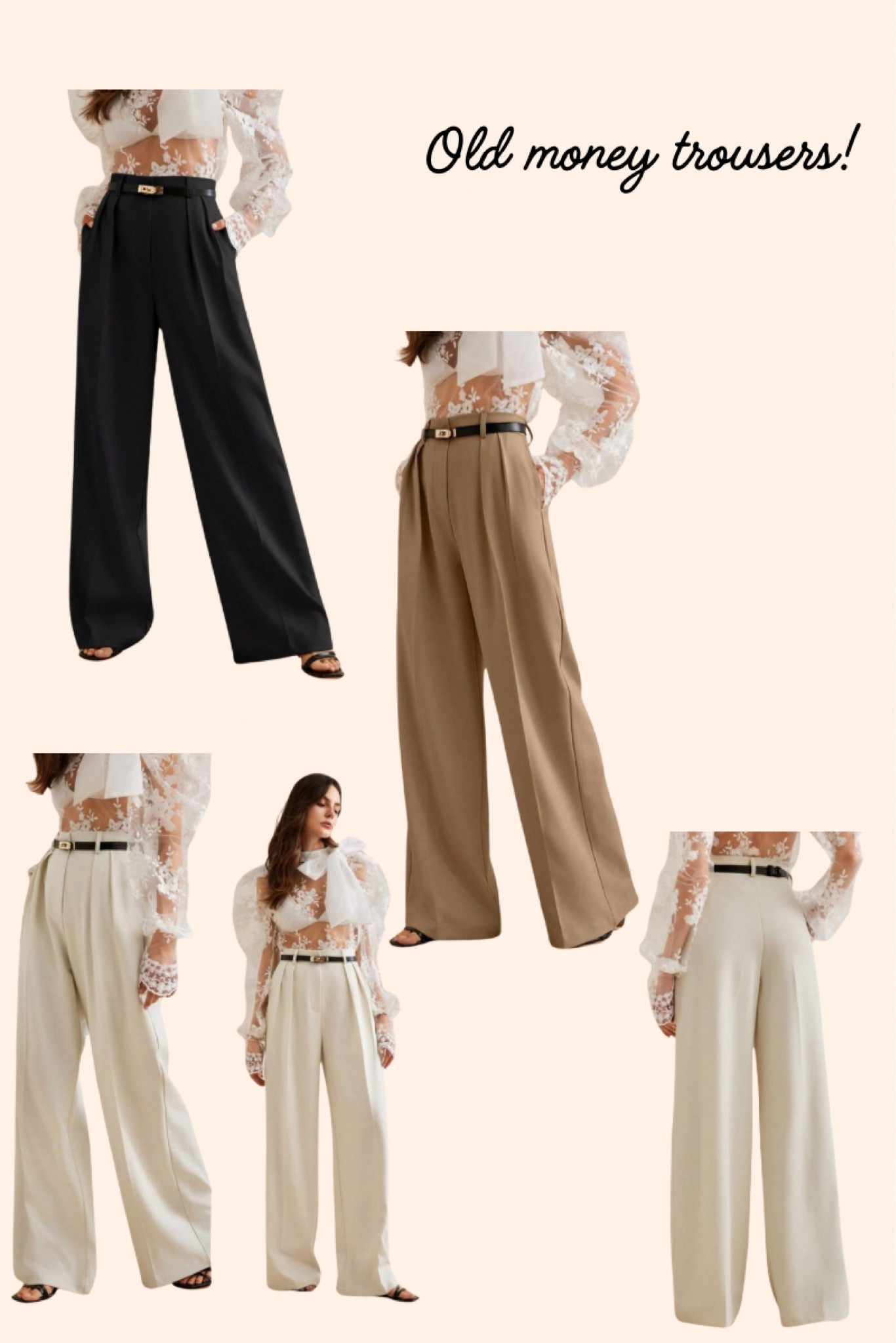 Old money trouser, elegant workwear!

#LTKWorkwear #LTKSaleAlert #LTKStyleTip
