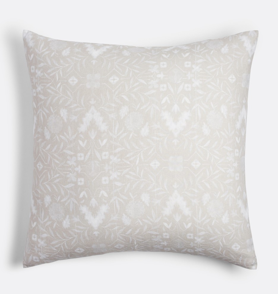 Woodward Sham with Organic Linen
 | Rejuvenation | Rejuvenation