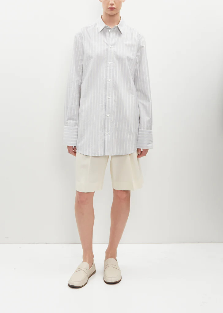 Adam Silk-Cotton Shirt | La Garconne