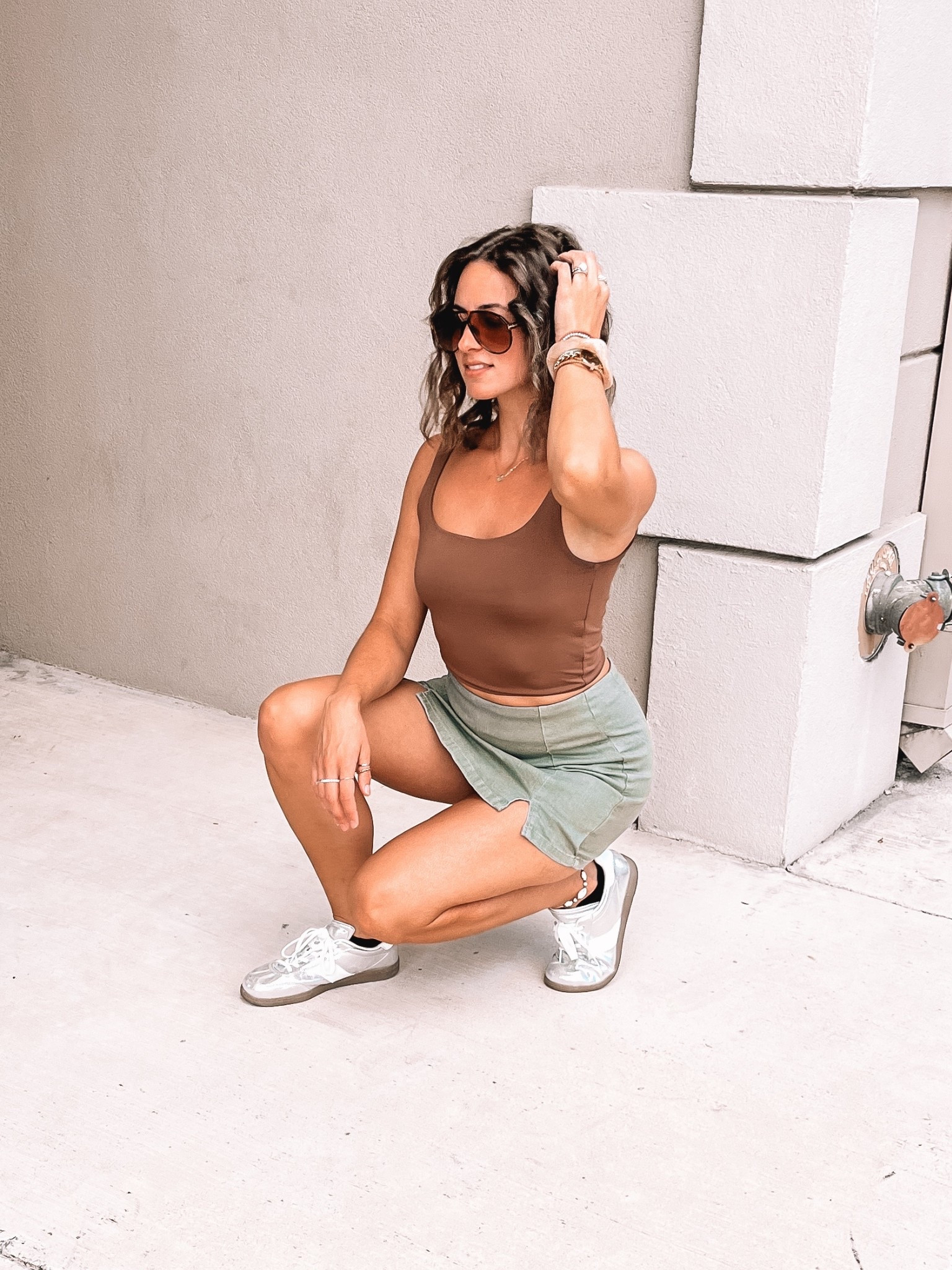 Olive green just hits 

#LTKStyleTip #LTKTravel #LTKSeasonal