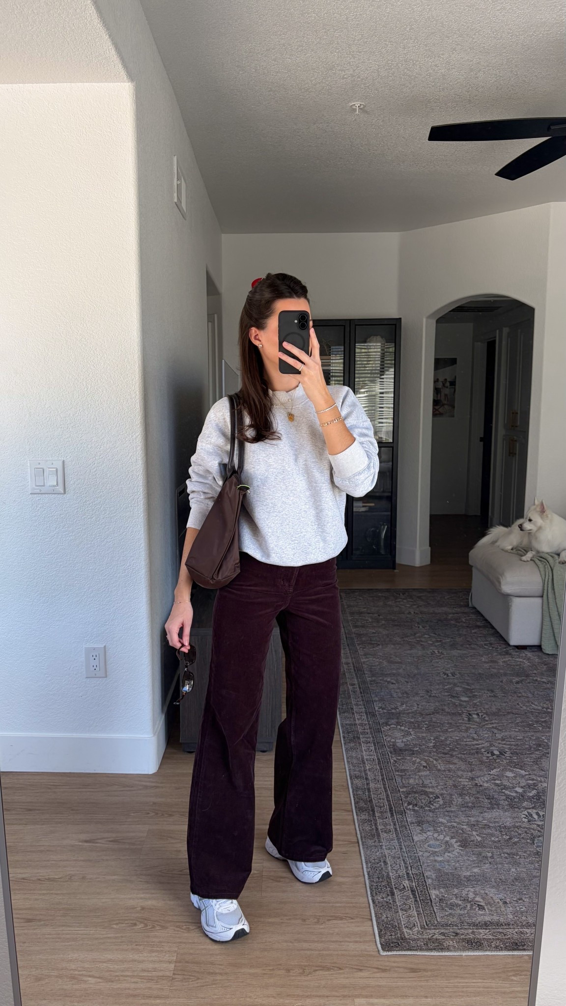 I’m 5’7” wearing size XS in the corduroy pants (linking similar ones too) and S in the top! 

#LTKSeasonal #LTKootd