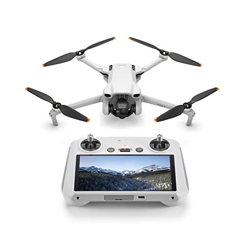 DJI Mini 3 (DJI RC) - Lightweight and Foldable Mini Camera Drone with 4K HDR Video, 38-min Flight... | Amazon (US)