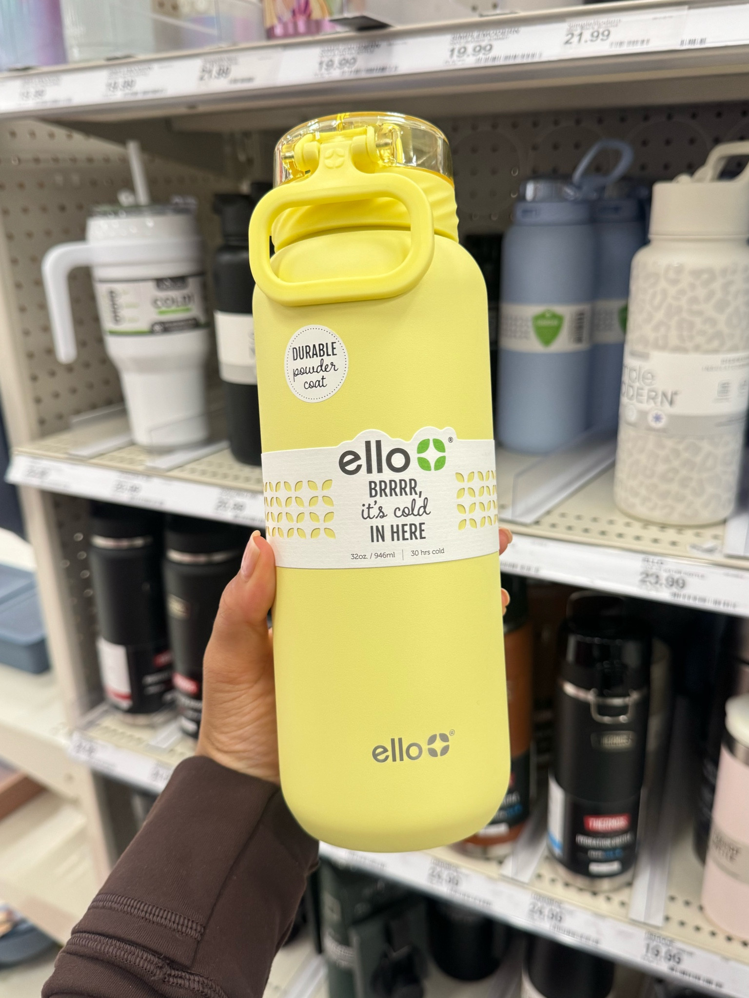 
Target find! Stainless steel water bottle ☀️

#LTKfindsunder100 #LTKfitness #LTKfindsunder50