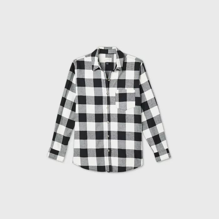 Women's Plaid Long Sleeve Button-Down Shirt - Universal Thread™ | Target