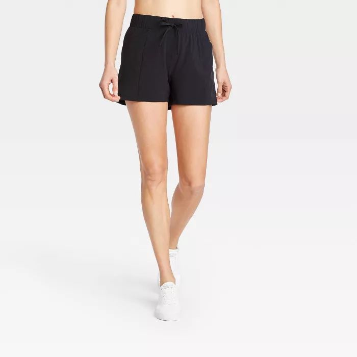 Women's Move Stretch Woven Shorts 4" - All in Motion™ | Target