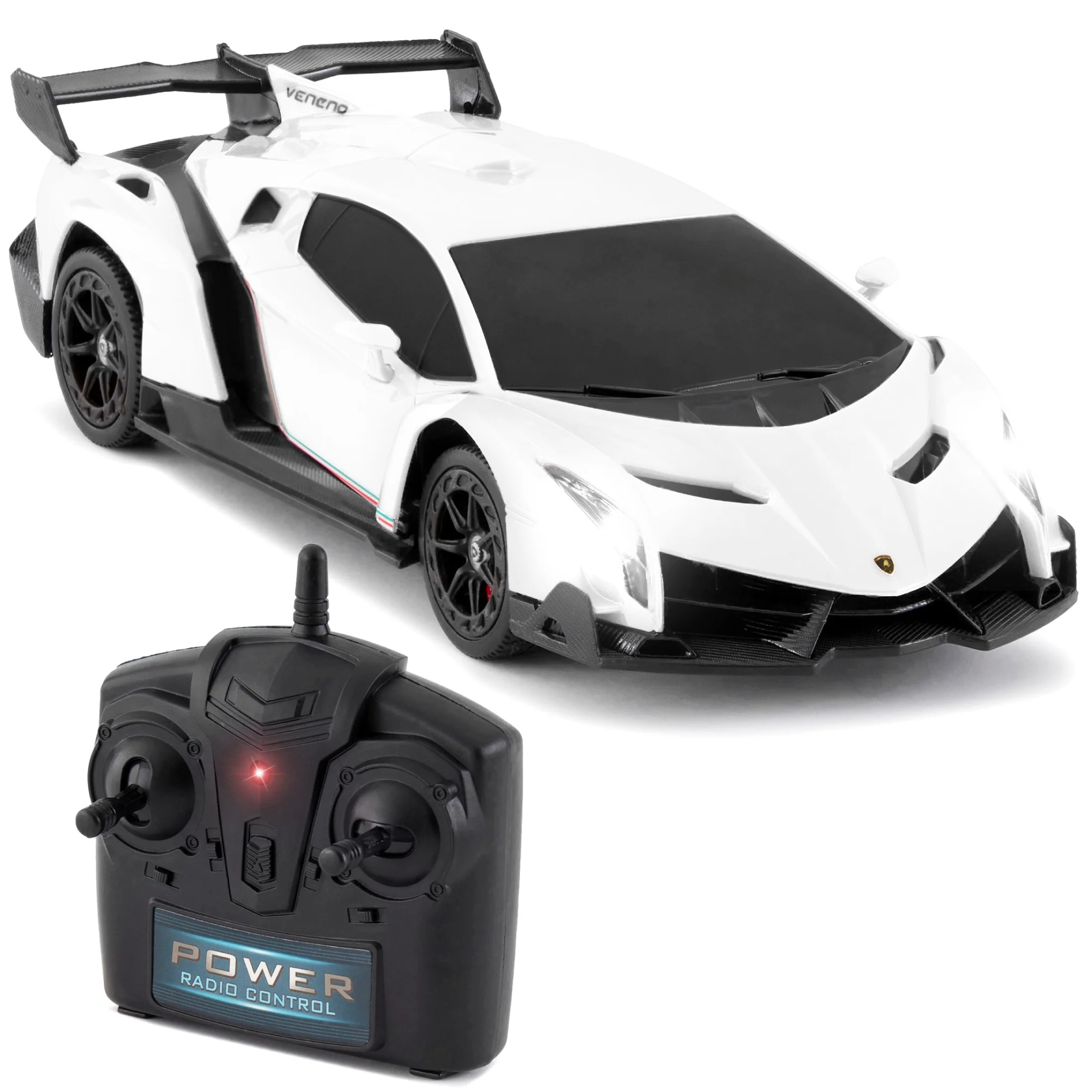 Best Choice Products 1/24 Officially Licensed RC Lamborghini Veneno Sport Racing Car w/ 2.4GHz Re... | Walmart (US)