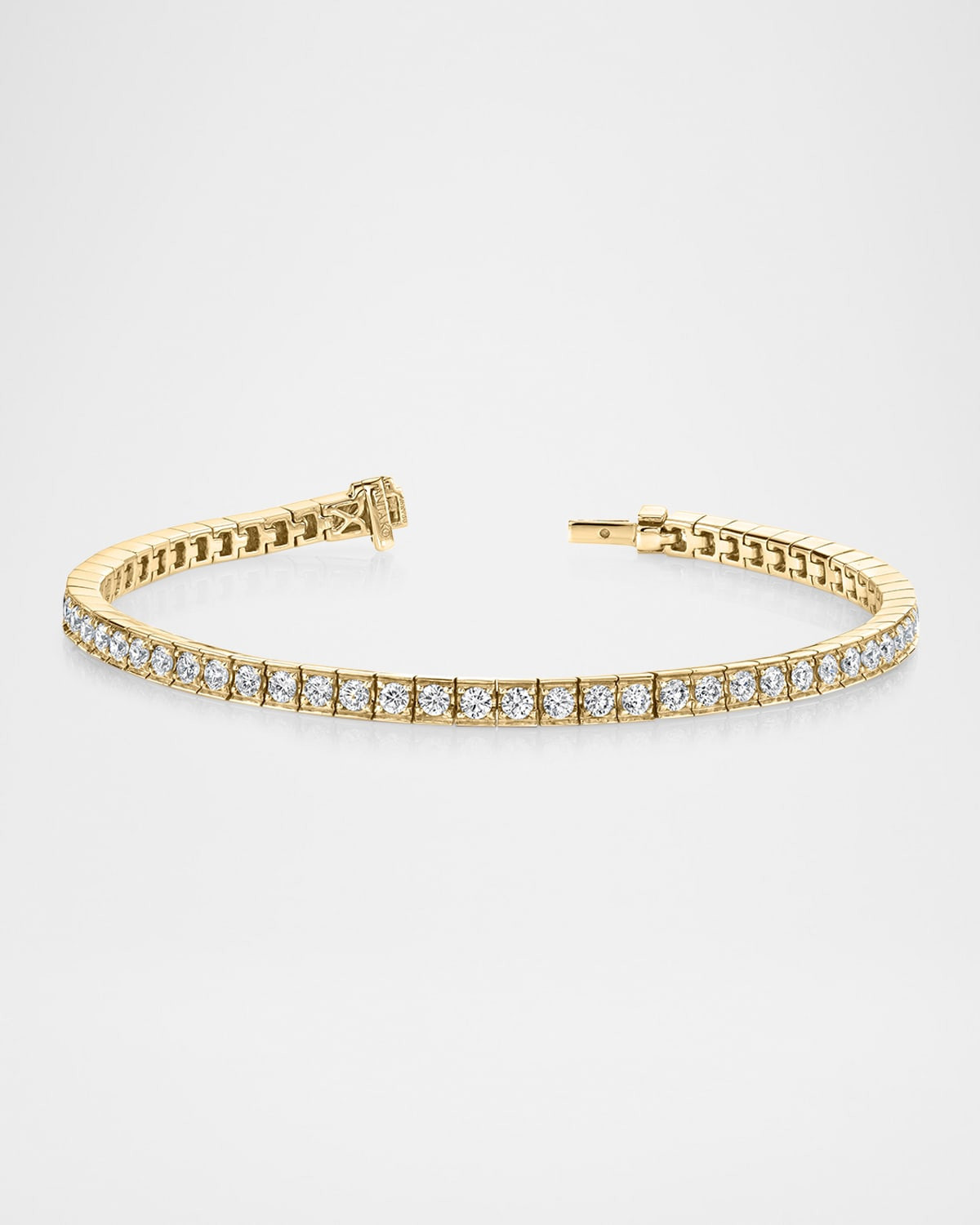 18K Yellow Gold Small Serena Diamond Tennis Bracelet | Neiman Marcus