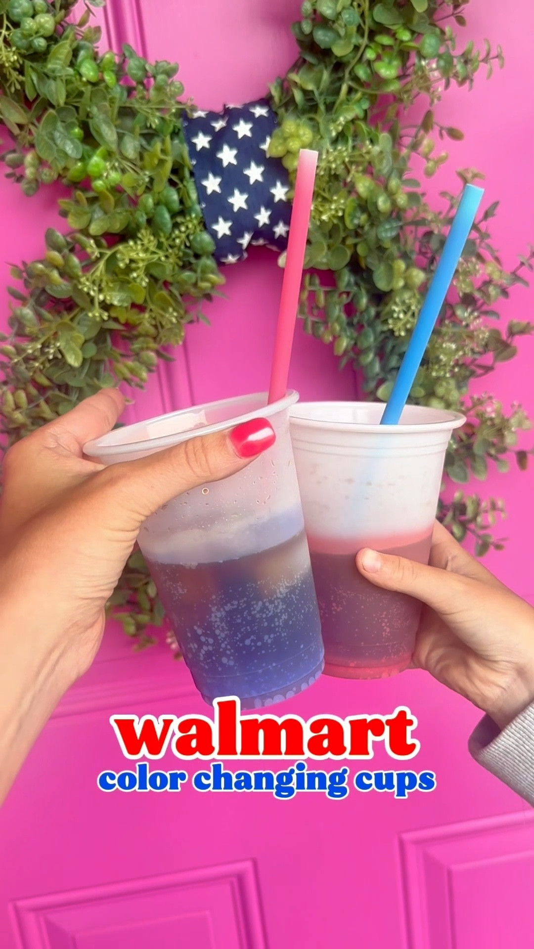 Walmart finds! ♥️ color changing cups and straws. Perfect for the 4th of July! 

#LTKFindsUnder100 #LTKFindsUnder50 #LTKParties