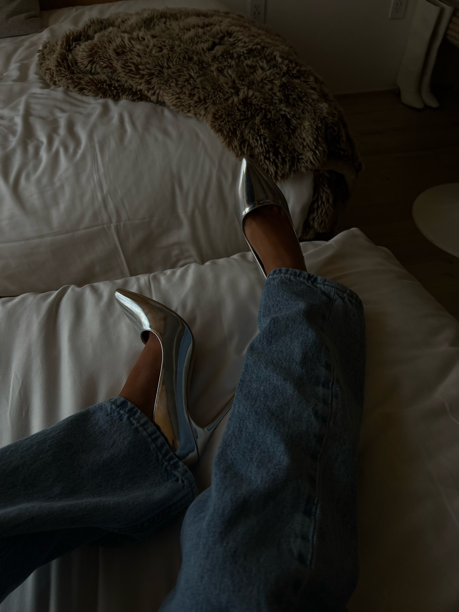 My favorite heels, such a statement 🪩🪩 #FoundItOnAmazon #amazonfinds 

#LTKunder50 #LTKSeasonal #LTKshoecrush