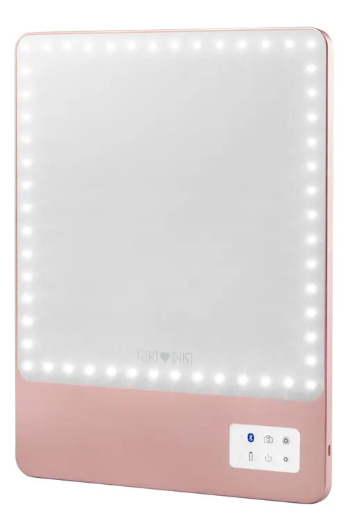 Riki Loves Riki 5X Skinny Lighted Mirror $225 Value in Rose Gold at Nordstrom | Nordstrom