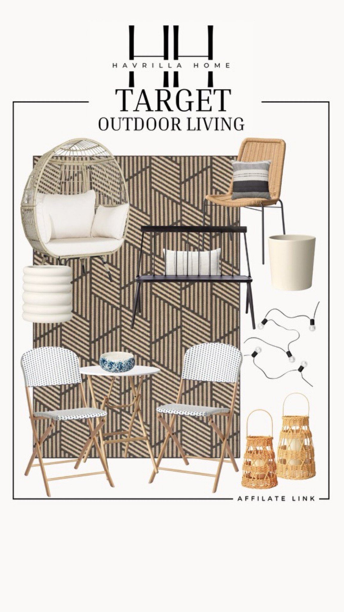 Target outdoor living, target on sale, spring sale, target outdoor entertaining, outdoor set, entertaining, outdoor furniture, patio sets, outdoor lighting, planters, patio furniture, bench, planter, faux greenery, faux plants, egg chair . Follow @havrillahome on Instagram and Pinterest for more home decor inspiration, diy and affordable finds home decor, living room, bedroom, affordable, walmart, Target new arrivals, winter decor, spring decor, fall finds, studio mcgee x target, hearth and hand, magnolia, holiday decor, dining room decor, living room decor, affordable home decor, amazon, target, weekend deals, sale, on sale, pottery barn, kirklands, faux florals, rugs, furniture, couches, nightstands, end tables, lamps, art, wall art, etsy, pillows, blankets, bedding, throw pillows, look for less, floor mirror, kids decor, kids rooms, nursery decor, bar stools, counter stools, vase, pottery, budget, budget friendly, coffee table, dining chairs, cane, rattan, wood, white wash, amazon home, arch, bass hardware, vintage, new arrivals, back in stock, washable rug, fall decor 

Follow my shop @havrillahome on the @shop.LTK app to shop this post and get my exclusive app-only content!

#liketkit #LTKSeasonal #LTKsalealert #LTKhome
@shop.ltk
https://liketk.it/4BxUF

#LTKhome #LTKSeasonal