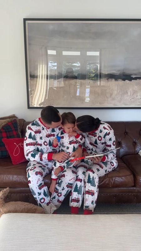 Matching family pajamas! Family photos - matching pjs - Christmas pajamas - toddler pajamas

#LTKfamily #LTKHoliday #LTKVideo
