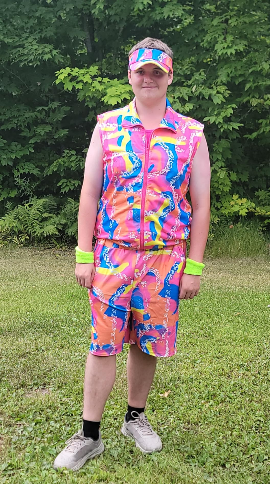 Yonroik Ken Costume Halloween Cosplay Couples Outfits Swimwear Suit 80s 90s Workout Costume Party... | Amazon (US)