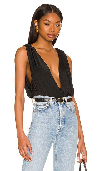 Night Owl Bodysuit in Black | Revolve Clothing (Global)